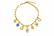 Krissy charm necklace (handmade)