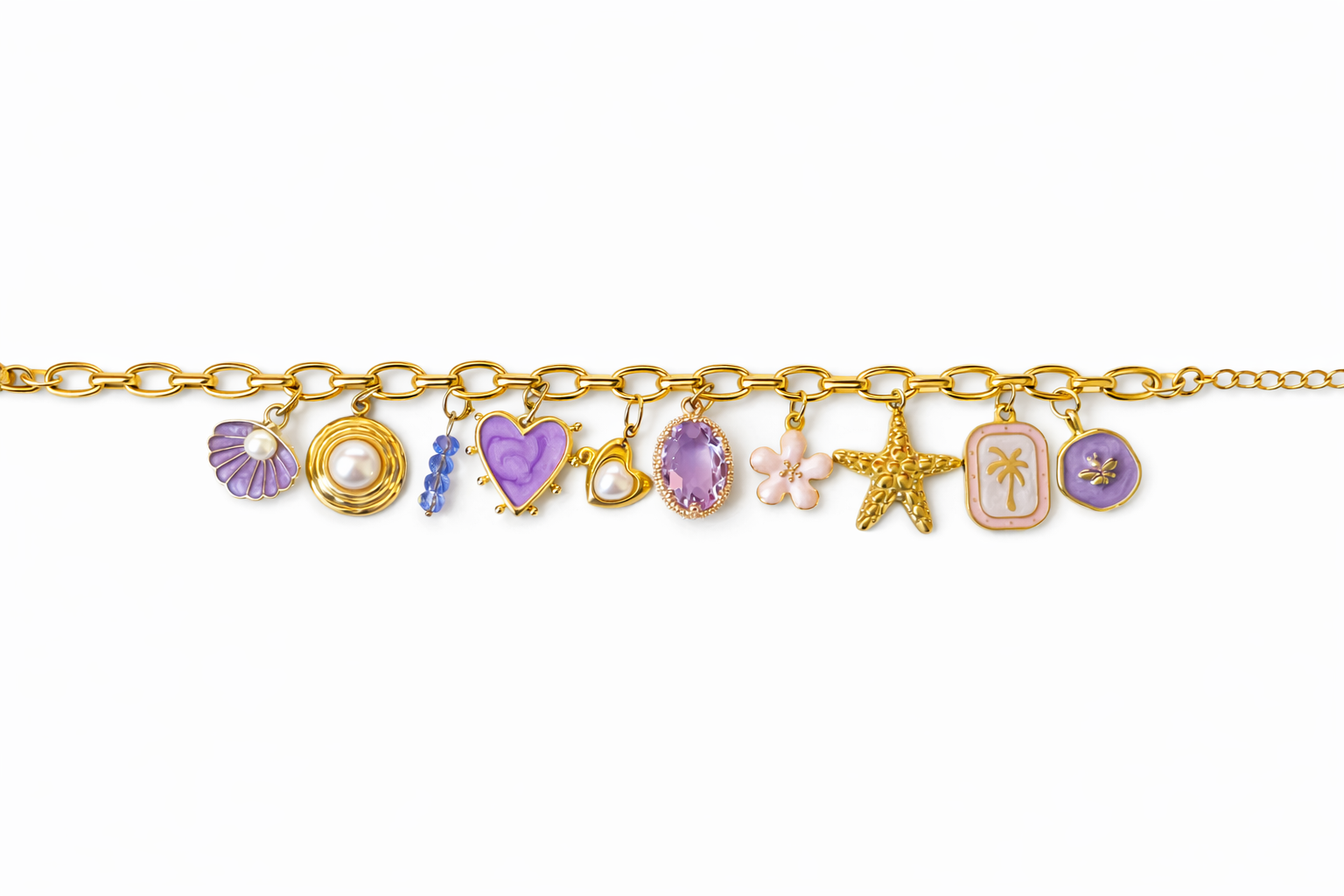 Sophia charm bracelet