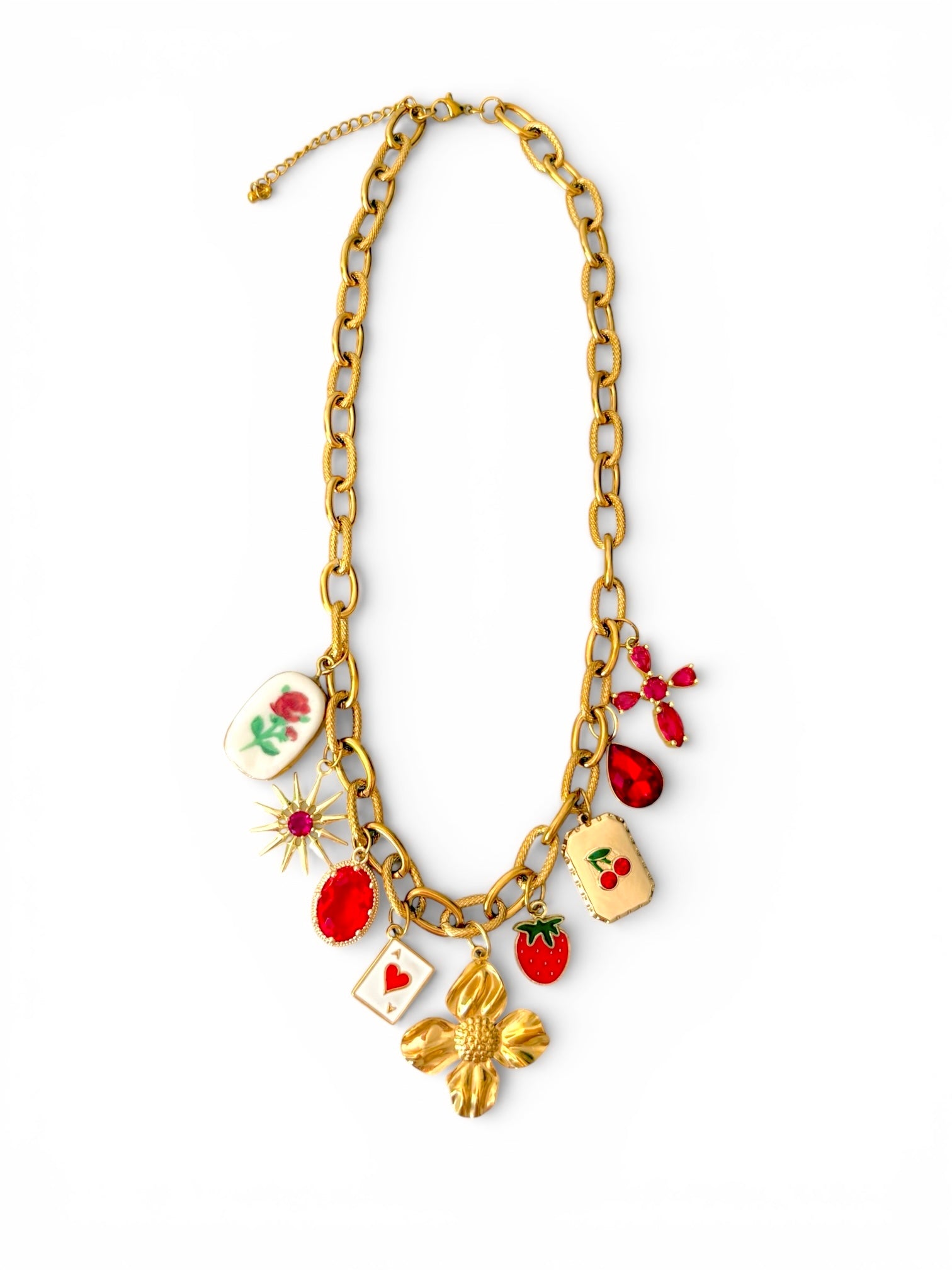 Monica charm necklace