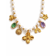 Mariah charm necklace (handmade)