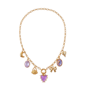 Charlotte charm necklace (handmade)