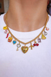 Margherita charm necklace