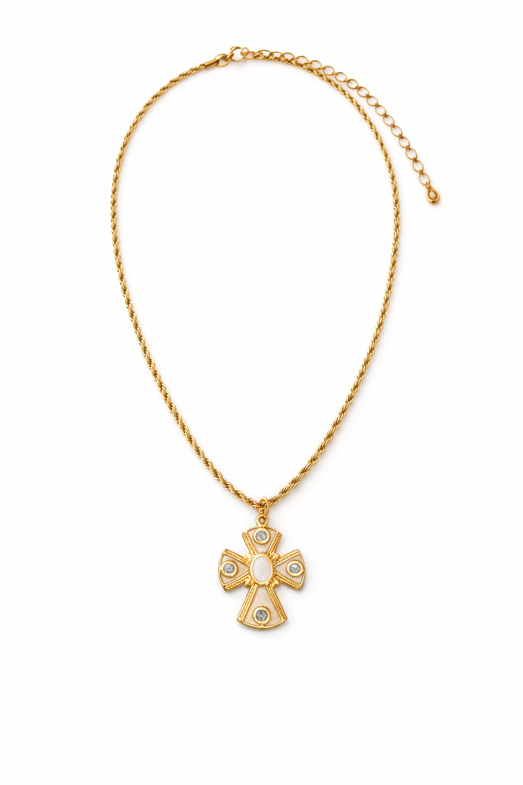 Thea necklace - cream