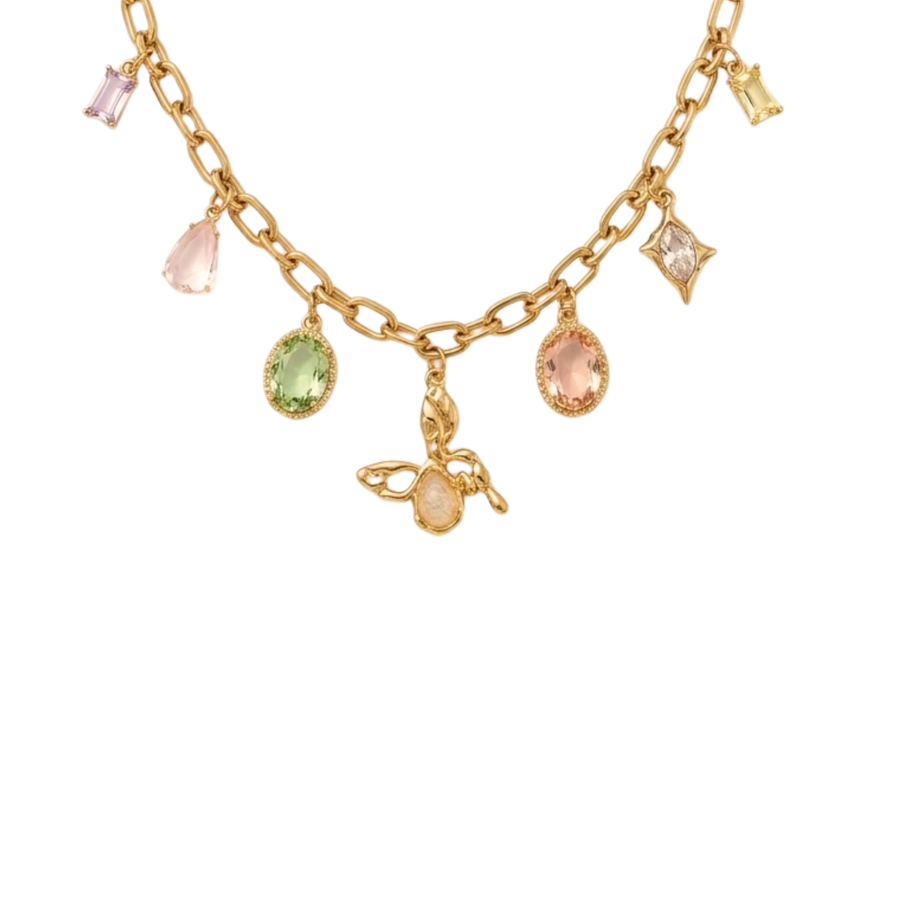 Eva charm necklace