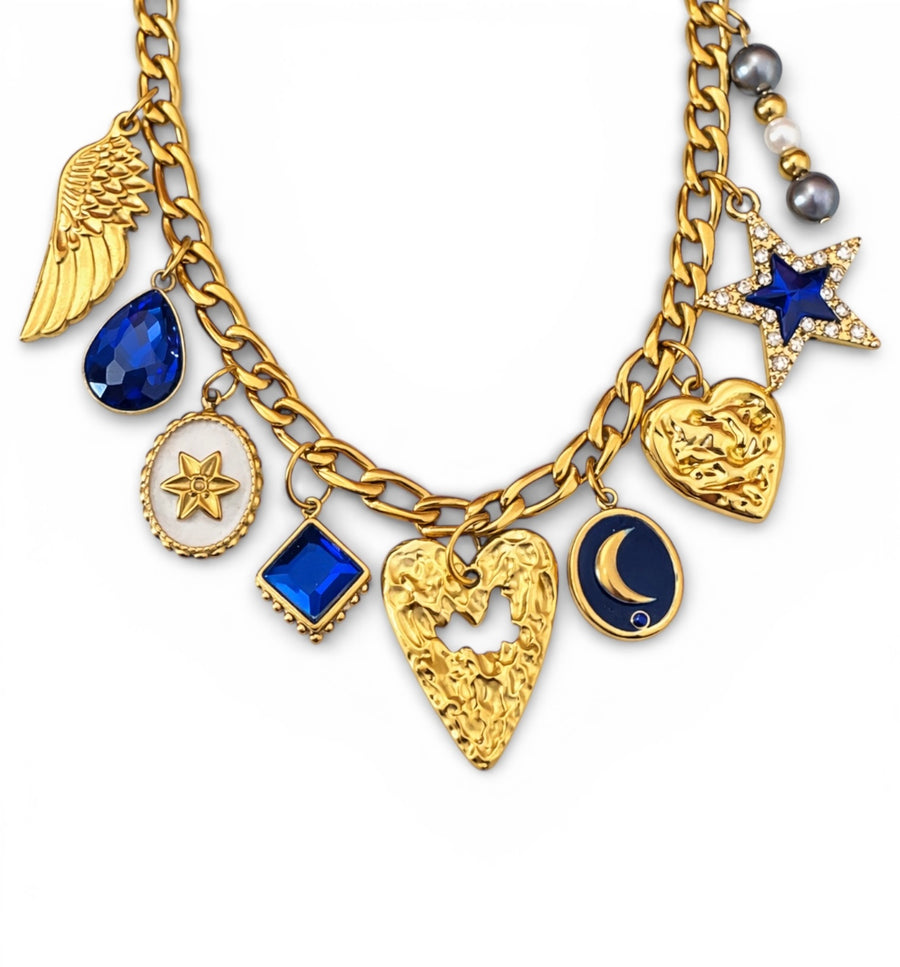Astrid charm necklace