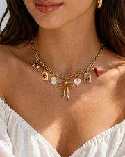 Francesca charm necklace (handmade)