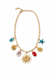 Samara charm necklace