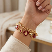 Mariah charm bracelet