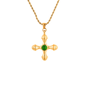 Donatella cross necklace