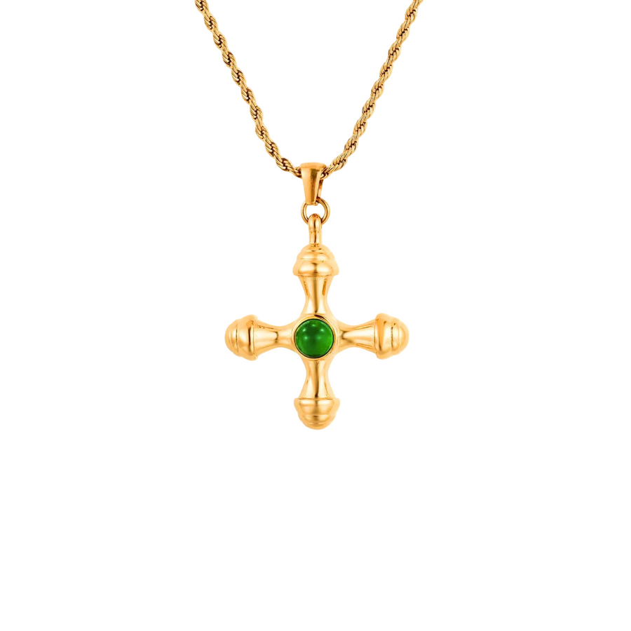 Donatella cross necklace