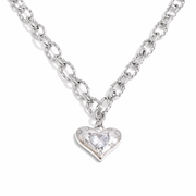Cherie necklace (silver)