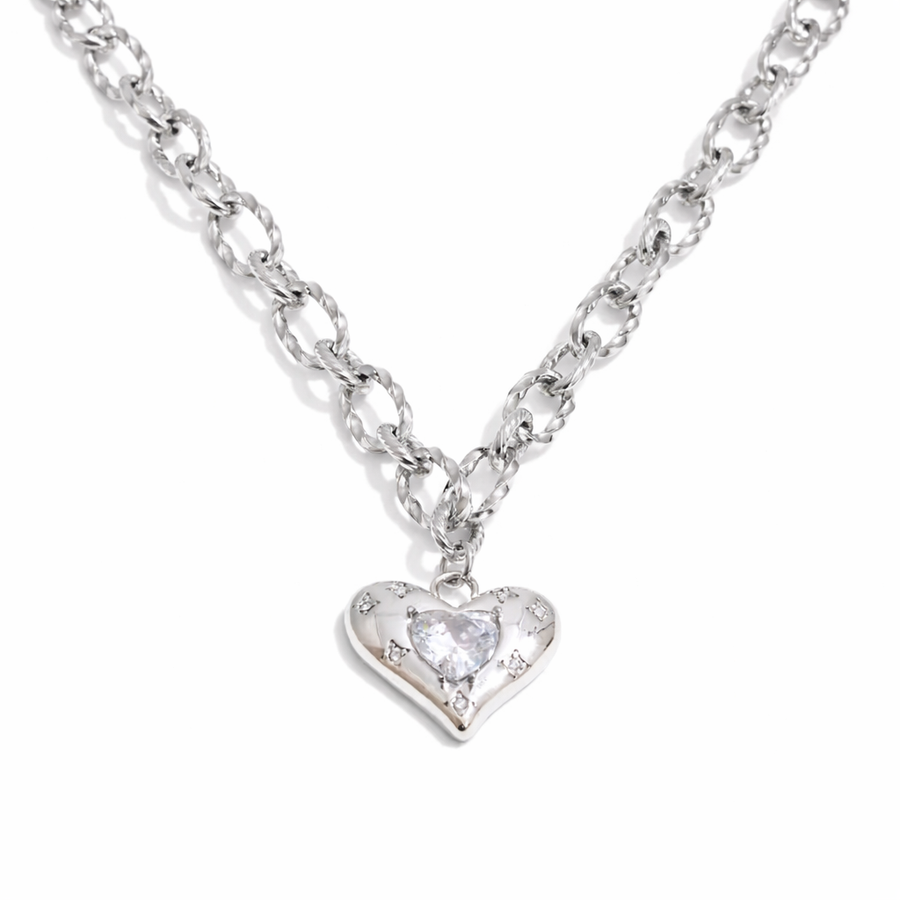 Cherie necklace (silver)