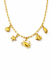Soleil charm necklace
