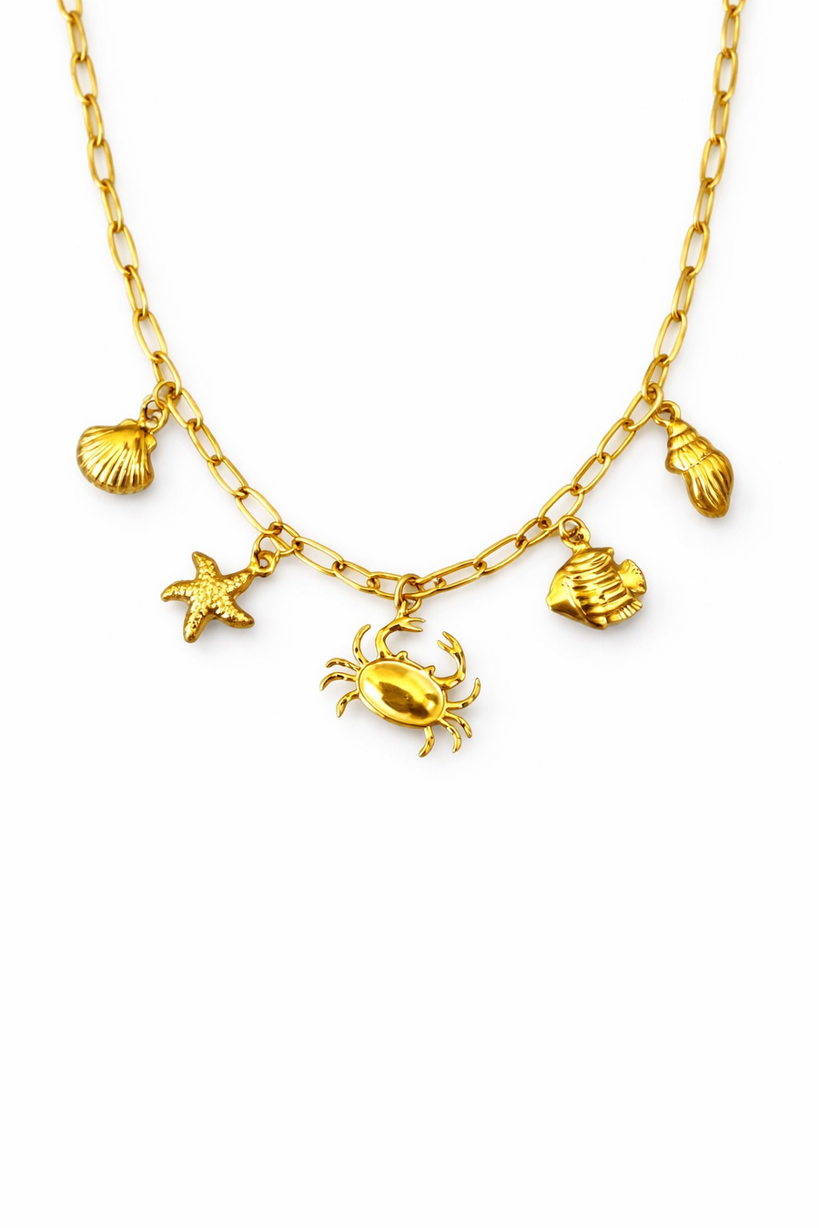 Soleil charm necklace