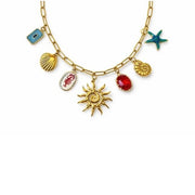 Samara charm necklace