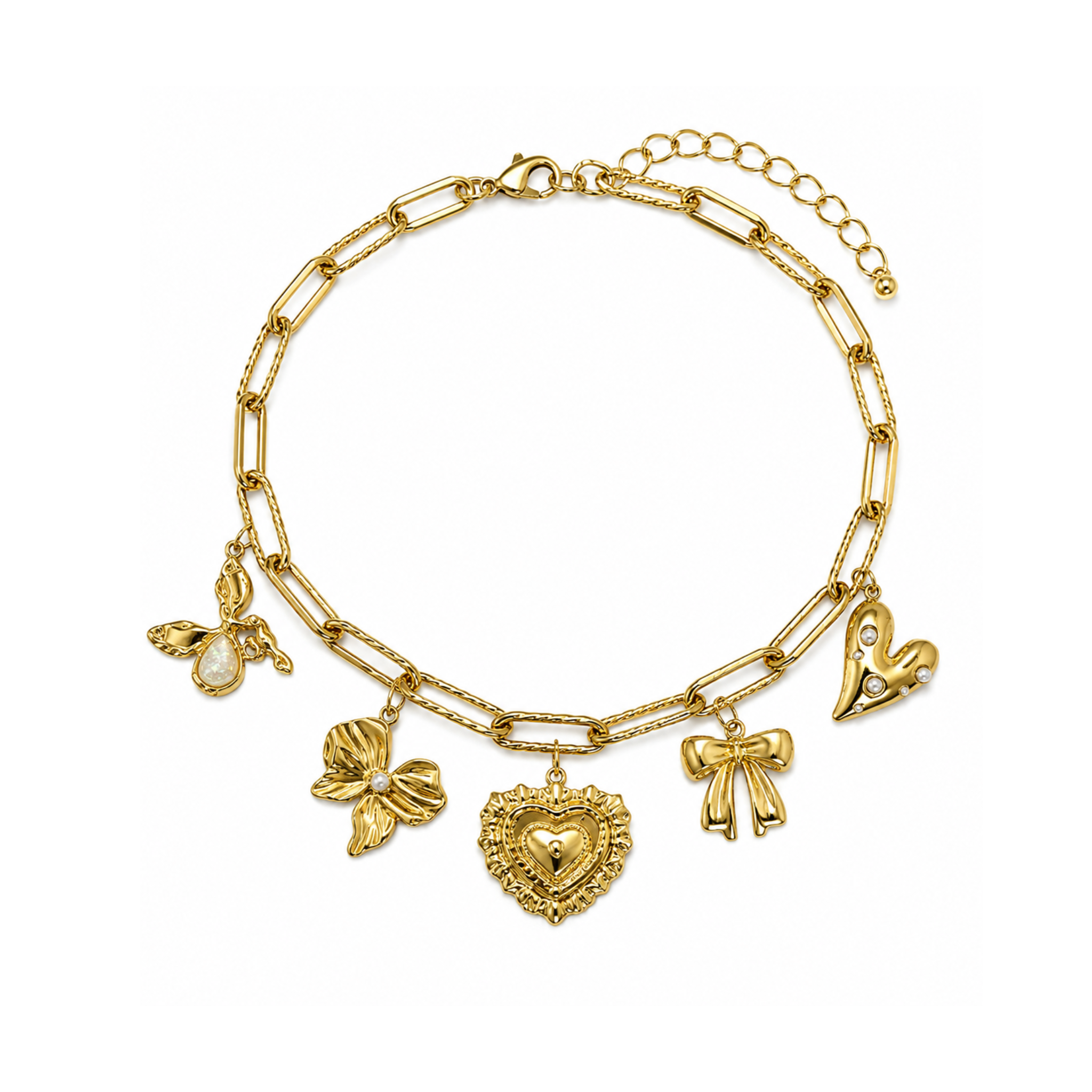 Aurora charm necklace