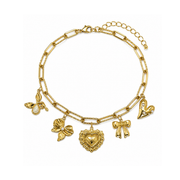 Aurora charm necklace