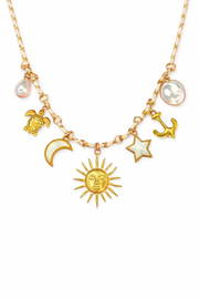 Freya rope - charm necklace