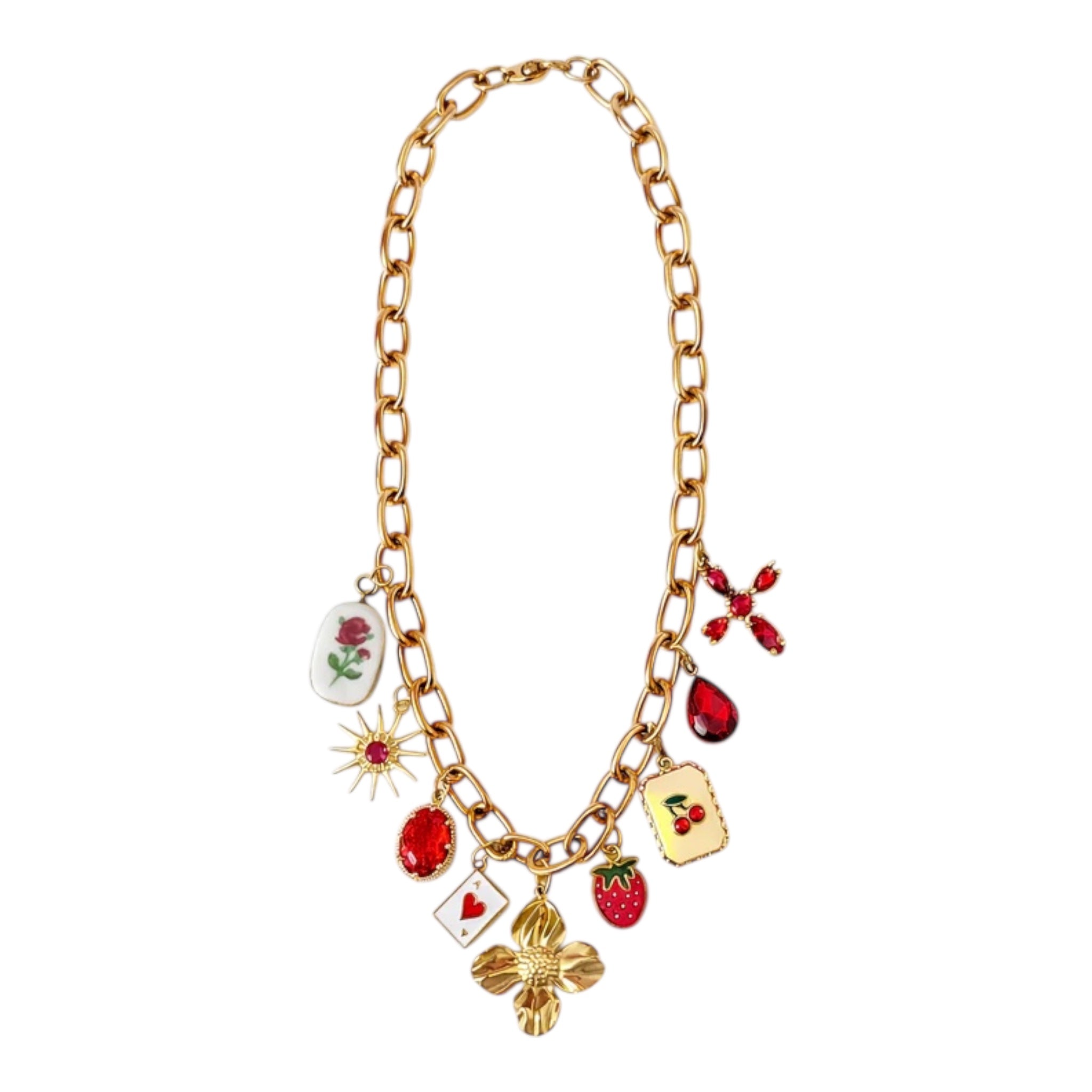 Monica charm necklace