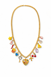 Margherita charm necklace