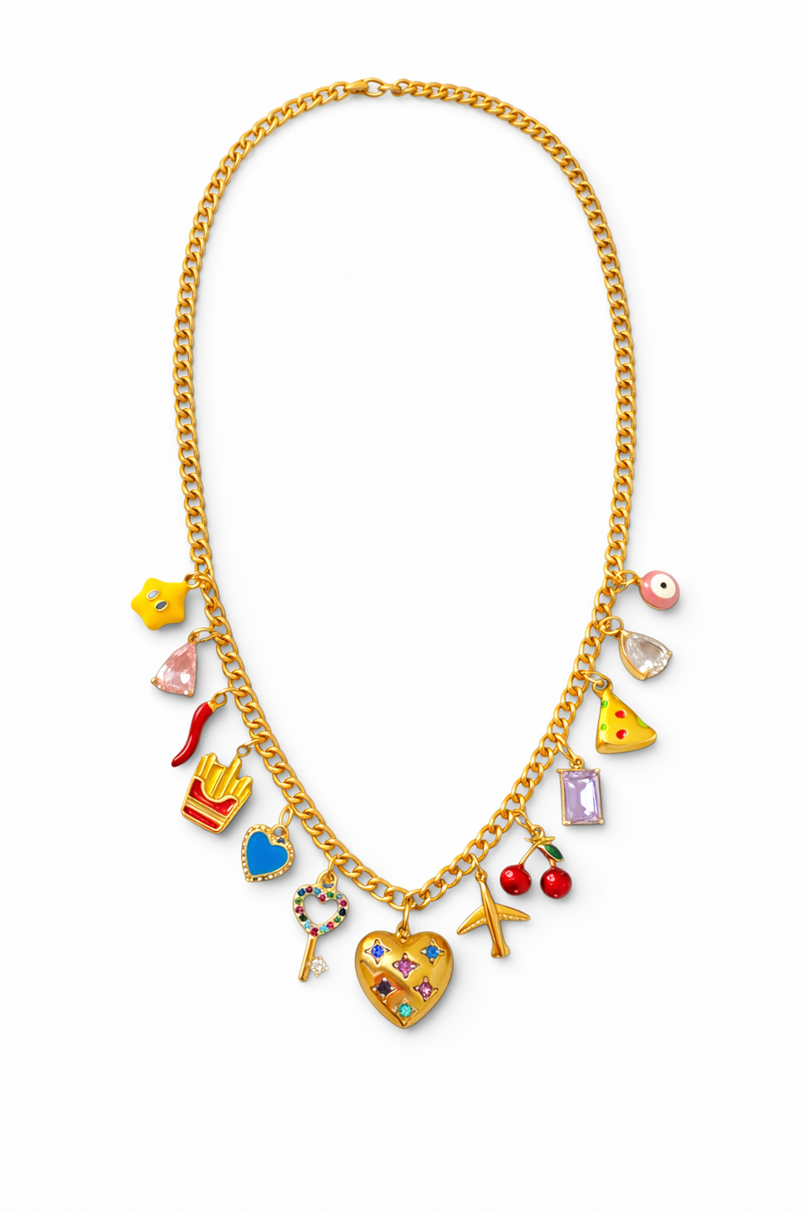 Margherita charm necklace
