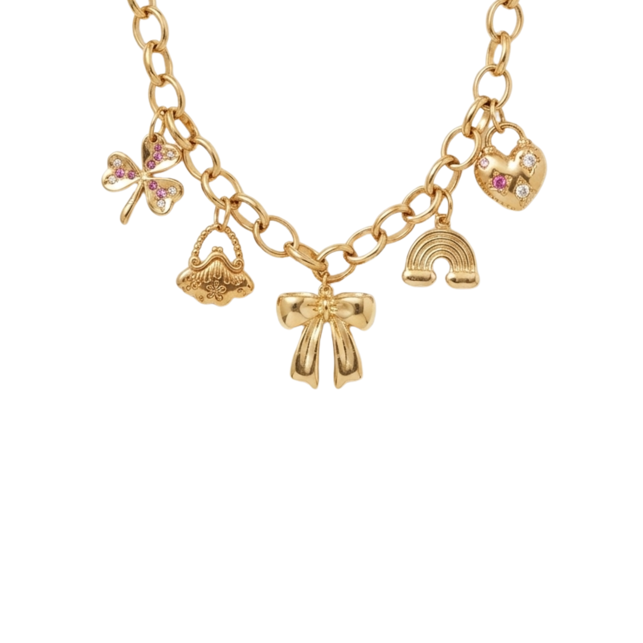 Kiki charm necklace (handmade)