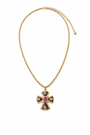 Thea necklace - black