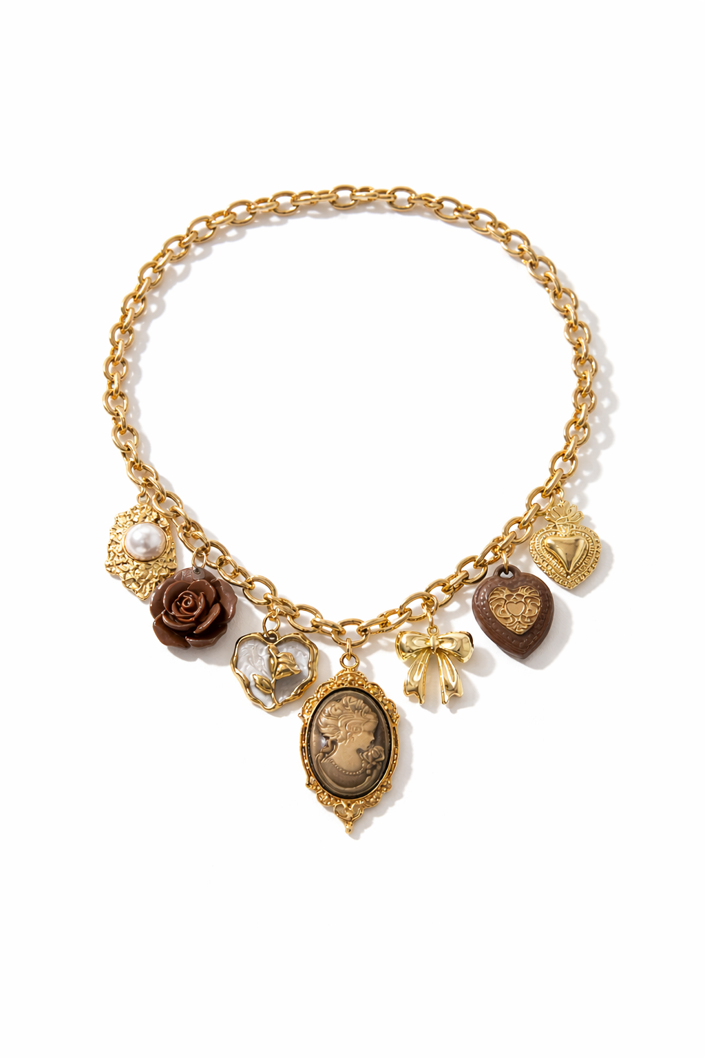 Florence charm necklace
