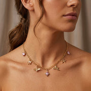 Miranda charm necklace (handmade)