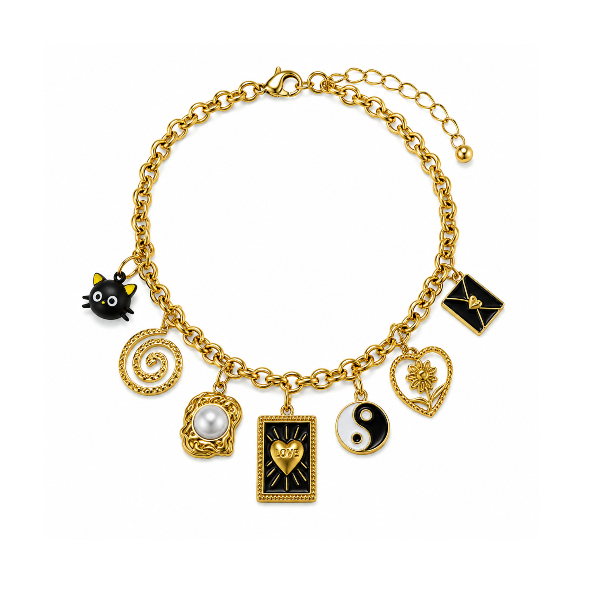 Tabitha charm necklace (handmade)
