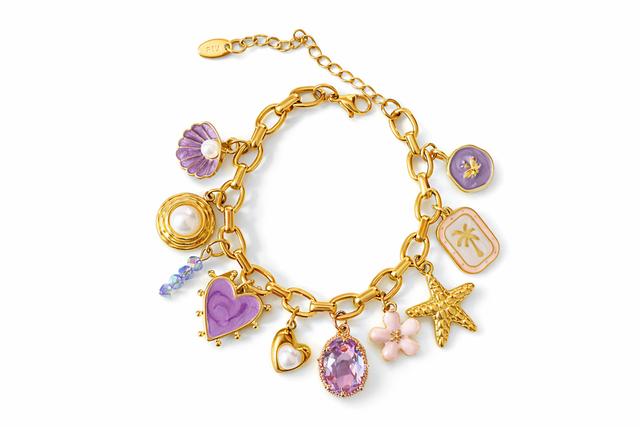 Sophia charm bracelet