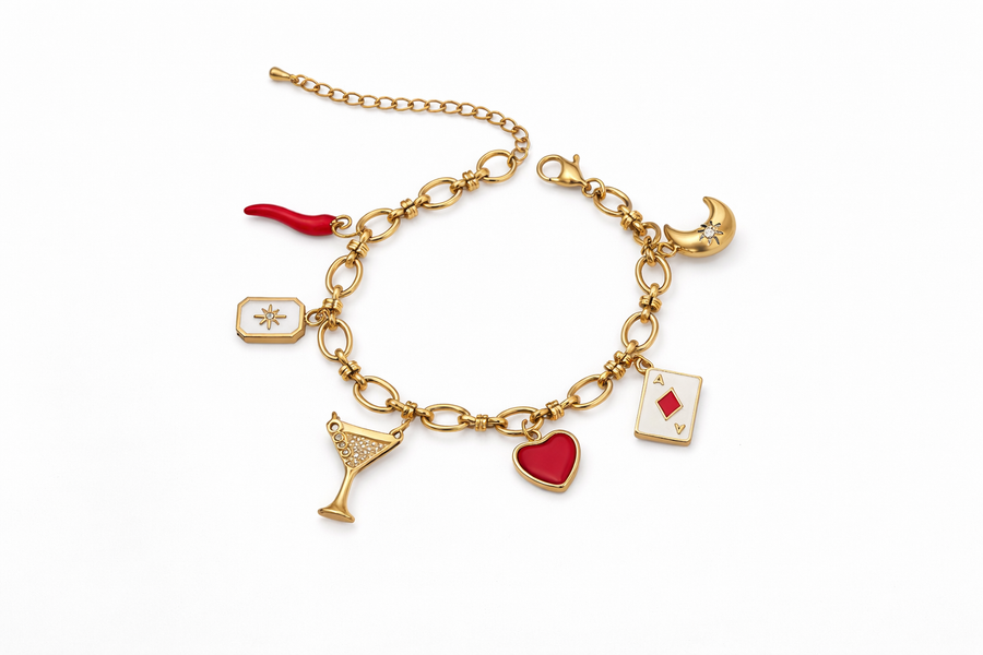 Maggie charm bracelet