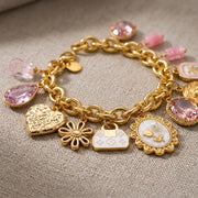 Jackie charm bracelet (handmade)