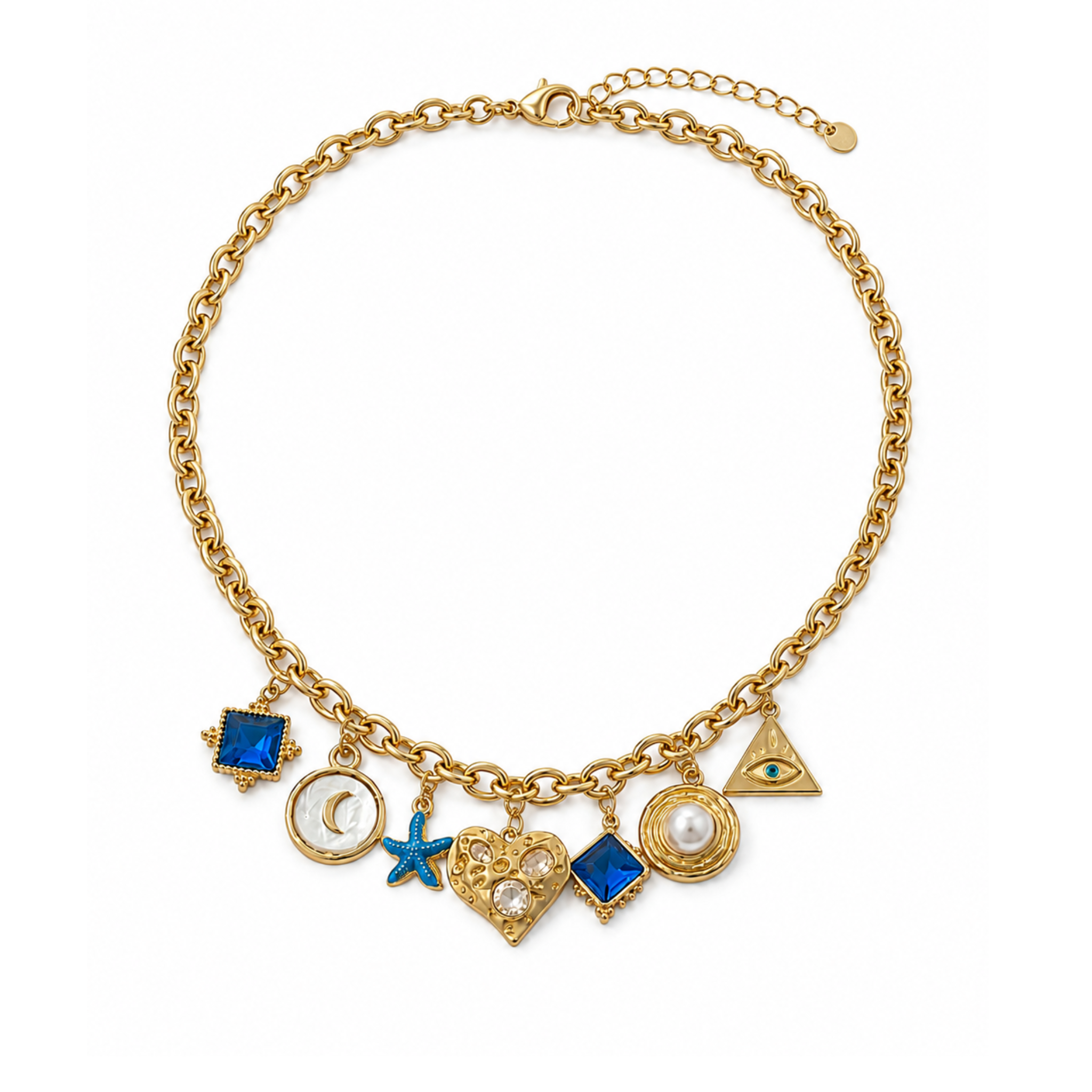 Paris charm necklace (handmade)