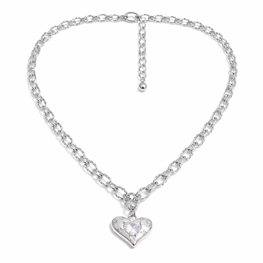Cherie necklace (silver)