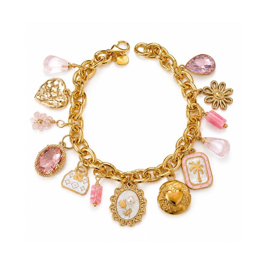 Jackie charm bracelet (handmade)