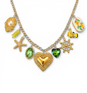 Limoncello charm necklace