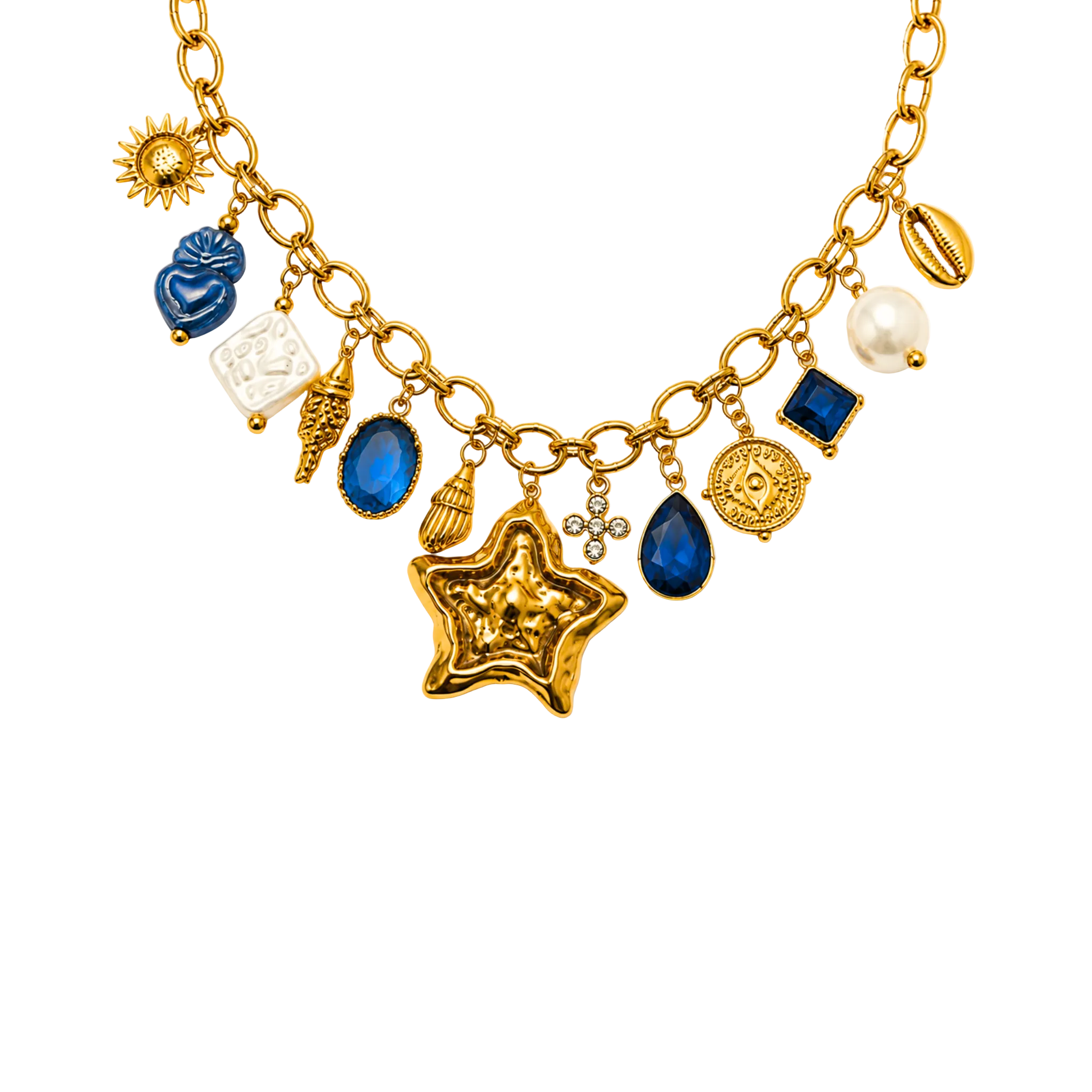 Jacinta charm necklace (handmade)
