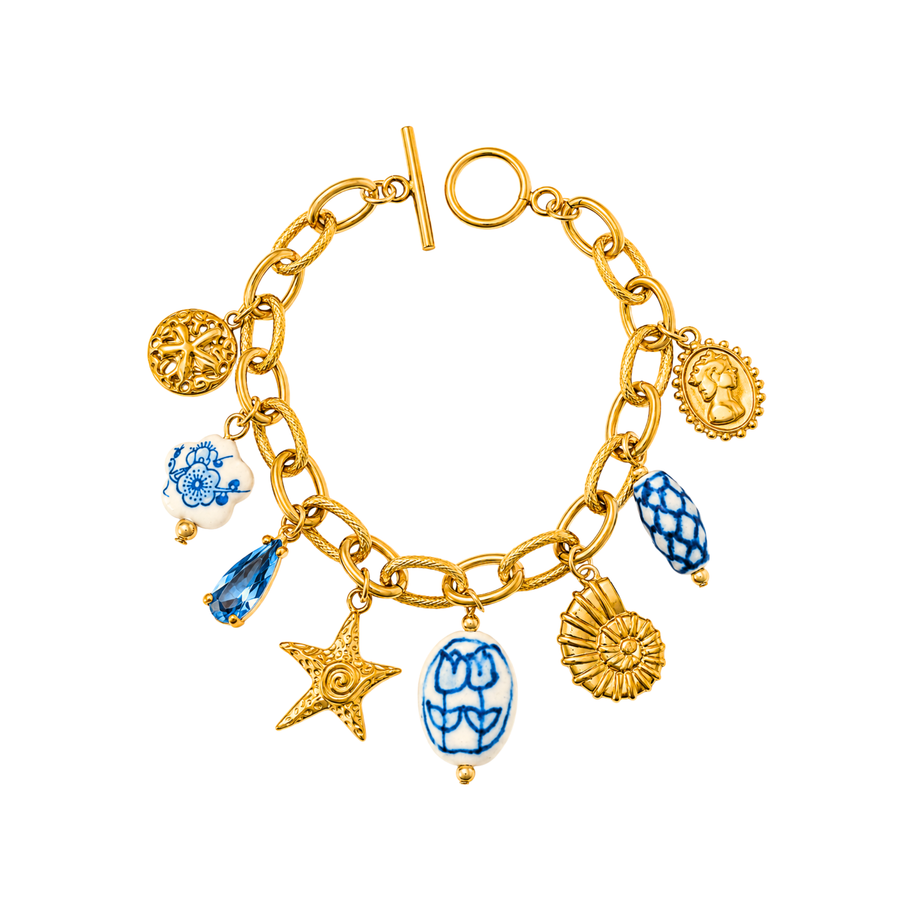 Royale charm bracelet (handmade)