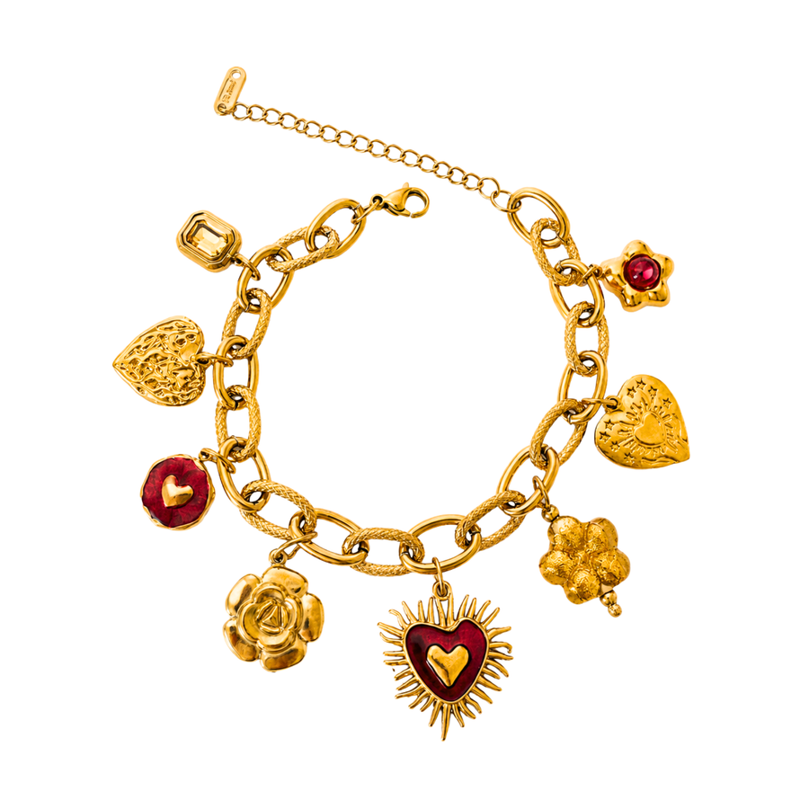 Marie charm bracelet (handmade)