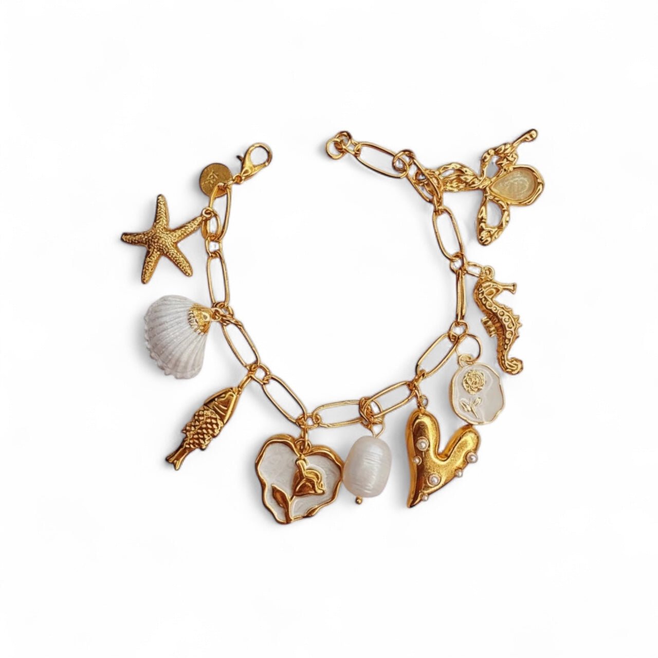 Charm Avenue Alejandro charm bracelet - 18k gold plated - Shop women's Accessories at Charm Avenue