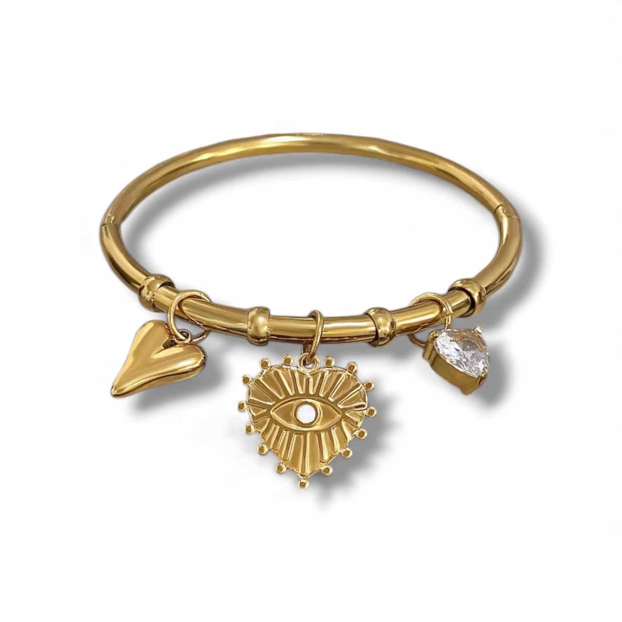 Charm Avenue Alessi bangle - 18k gold plated - Shop women's at Charm Avenue