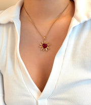 Charm Avenue Amore necklace - 18k gold plated - Shop women's at Charm Avenue