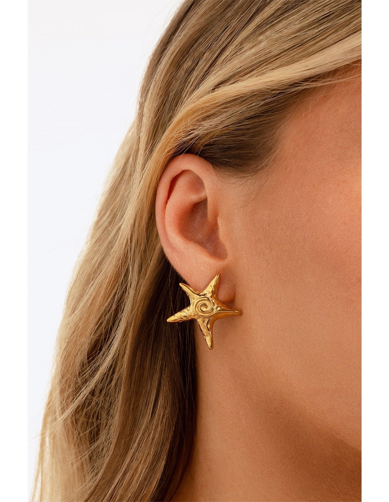 Charm Avenue Aquarius earrings - 18k gold plated - Shop women's at Charm Avenue