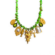 Charm Avenue Asha necklace - 18k gold plated - Shop women's at Charm Avenue