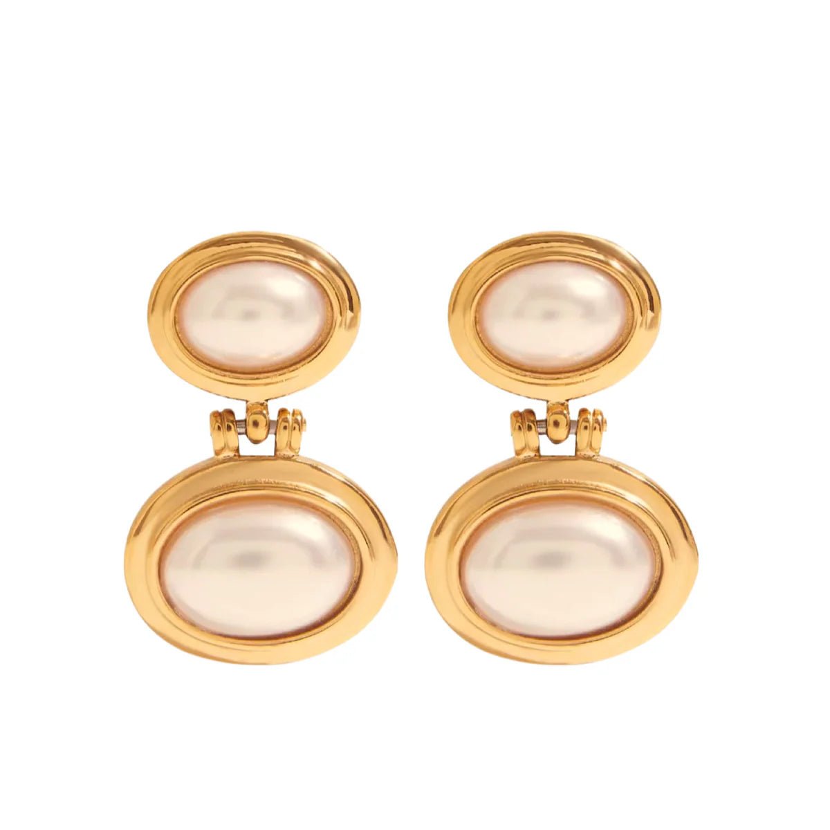 Charm Avenue Ashlyn earring - 18k gold plated - Shop women's at Charm Avenue