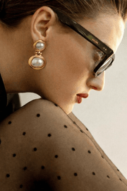 Charm Avenue Ashlyn earring - 18k gold plated - Shop women's at Charm Avenue