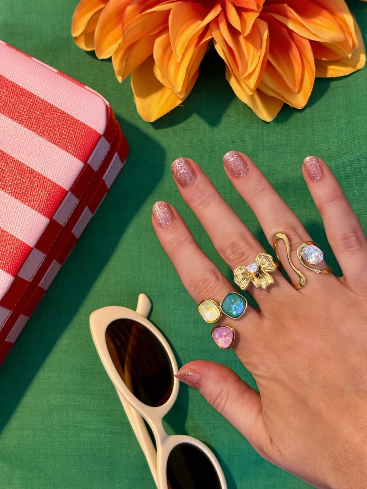 Charm Avenue Athena ring - 18k gold plated - Shop women's at Charm Avenue