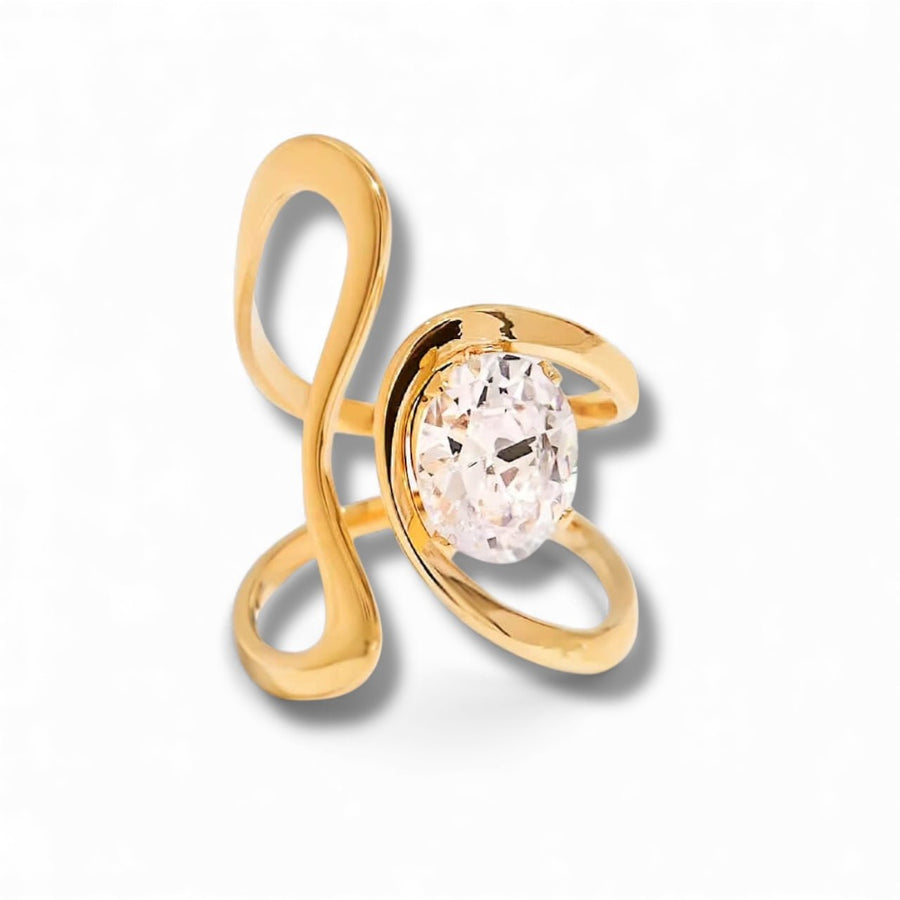 Charm Avenue Athena ring - 18k gold plated - Shop women's at Charm Avenue