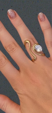 Charm Avenue Athena ring - 18k gold plated - Shop women's at Charm Avenue